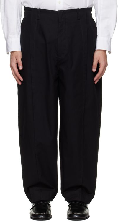 Toogood Toogood Black 'The Librarian' Trousers