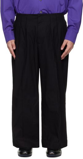 Toogood Toogood Black 'The Magician' Trousers