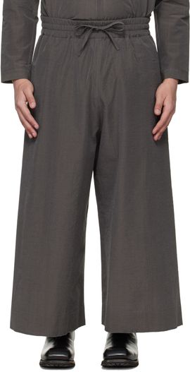 Toogood Toogood Gray 'The Boxer' Trousers