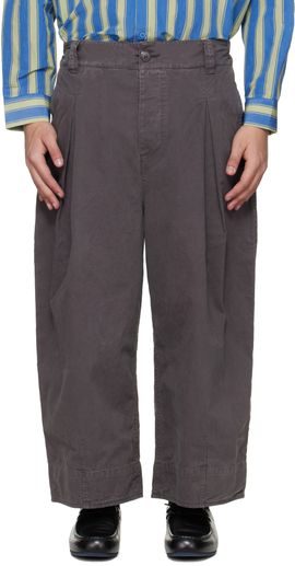 Toogood Toogood Gray 'The Etcher' Trousers
