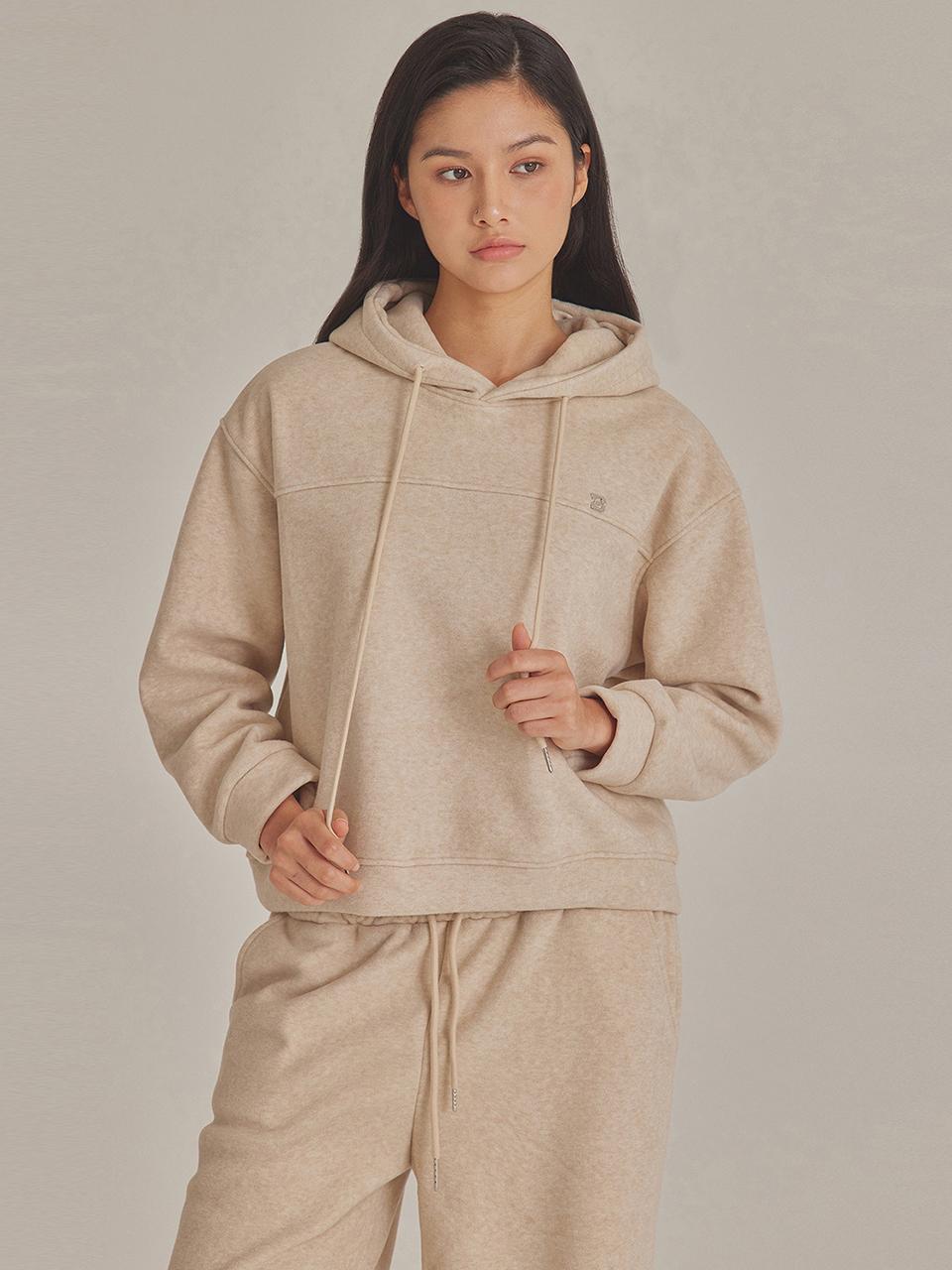 TOPGIRL CLASSIC FLUFFY HOODIE_T423TP103