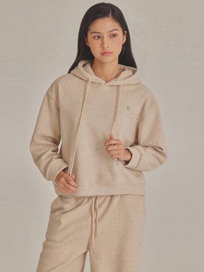 TOPGIRL CLASSIC FLUFFY HOODIE_T423TP103