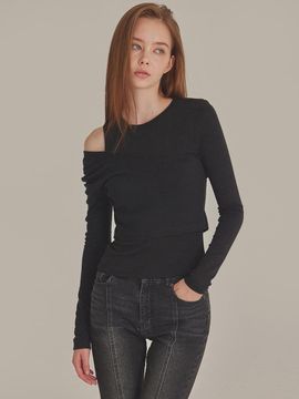TOPGIRL One-Shoulder Layered Flowing Top (T426TP125)