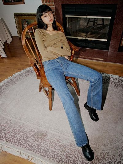 TOPGIRL PREMIUM SEMI BOOTCUT JEANS_T226DE401