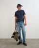 Topman Topman 3 pack classic fit t-shirt in navy, khaki and stone-MULTI - 3