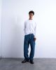 Topman Topman baggy carpenter jeans in mid wash-Blue - 1