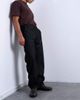 Topman Topman baggy carpenter jeans in raw black - 3