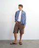 Topman Topman baggy fit carpenter shorts in washed brown - 3