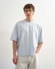 Topman Topman boxy fit t-shirt in washed blue - 1