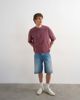 Topman Topman boxy fit T-shirt in washed burgundy-Red - 2