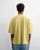 Topman Topman boxy fit T-shirt in washed yellow - 3