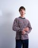 Topman Topman boxy oversized long sleeve T-shirt in multi striped print - 1