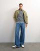Topman Topman classic fit fisherman knit sweater in gray - 3