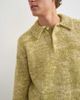 Topman Topman classic fit knitted twist polo in light green - 3