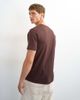 Topman Topman classic fit T-shirt in chocolate-Brown - 4