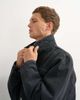 Topman Topman classic fit western denim jacket in washed black - 2