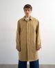 Topman Topman corduroy collar car coat in camel-Neutral - 2