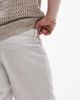 Topman Topman denim Bermuda shorts in white - 4