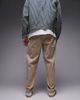 Topman Topman essential baggy washed pants in stone-Neutral - 4
