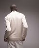 Topman Topman essential knitted 1/4 zip sweater in stone-Neutral - 2