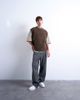 Topman Topman oversized fit knit crew neck tank top in brown - 2