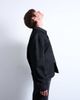 Topman Topman raw denim jacket in black - 3