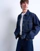 Topman Topman relaxed denim jacket in raw-Blue - 3