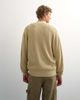 Topman Topman relaxed fit acid wash knit zip up cardigan in beige-Yellow - 4