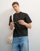 Topman Topman relaxed fit crop T-shirt in black - 3