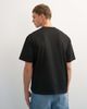 Topman Topman relaxed fit crop T-shirt in black - 4