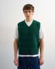 Topman Topman relaxed fit cropped knit tank in green - 1