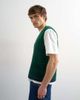 Topman Topman relaxed fit cropped knit tank in green - 4