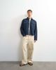 Topman Topman relaxed fit denim overshirt in raw-Blue - 1