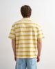 Topman Topman relaxed fit striped T-shirt in yellow - 3
