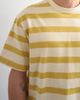 Topman Topman relaxed fit striped T-shirt in yellow - 4