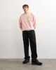Topman Topman relaxed fit sweatshirt with chenille embroidery in washed pink - 2