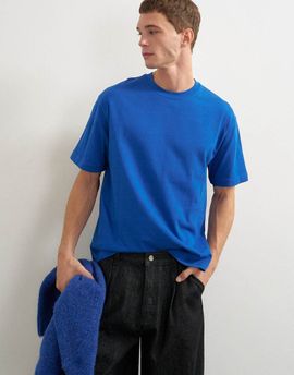 Topman Topman relaxed fit t-shirt in cobalt blue