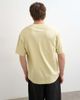 Topman Topman relaxed fit T-shirt with Amor embroidery in washed yellow-Neutral - 3