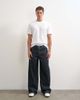 Topman Topman rigid baggy fit jean in raw-Blue - 1