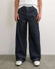 Topman Topman rigid baggy fit jean in raw-Blue - 4