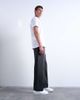 Topman Topman rigid baggy jean in washed black - 3