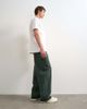 Topman Topman rigid baggy jeans in green - 3