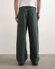 Topman Topman rigid baggy jeans in green - 4