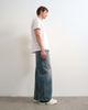 Topman Topman rigid baggy jeans in mid wash tint-Blue - 3