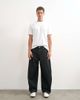 Topman Topman rigid barrel fit jeans in raw black - 1