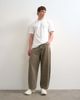 Topman Topman rigid barrel jeans in light brown-Green - 2