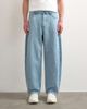 Topman Topman rigid barrel jeans in light wash-Blue - 1