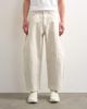 Topman Topman rigid barrel jeans in white - 1