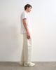 Topman Topman rigid barrel jeans in white - 3