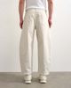 Topman Topman rigid barrel jeans in white - 4